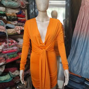 Orange Bodycone Partywear