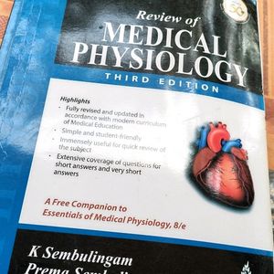 Medical Physiology Review Book