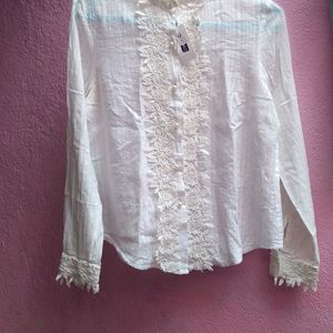 Pure Cotton Shirt For Girls