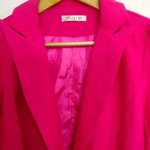 Price Drop Pink Blazer For Woman