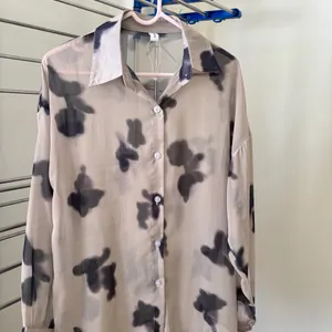 Sheer Animal Printed Shirt