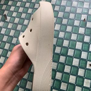 Beige Crocs Women