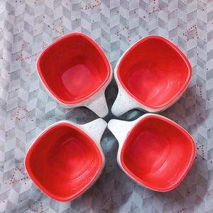 Square Shape Tea Cups 150 ml