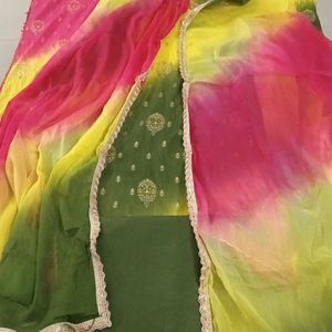 Unsttiched Salwar Suit Fabric