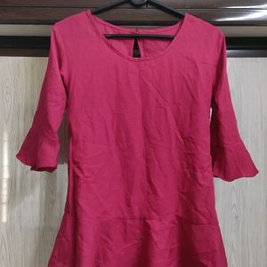 Unused Pink Top (Bust 30, 3/4th Sleeves)