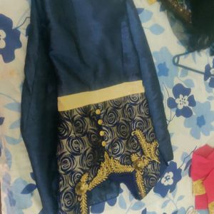 Xl Navy Blue Gown