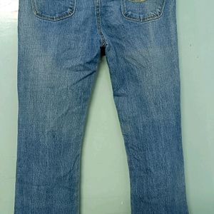 Bootcut Mid Waist Jeans