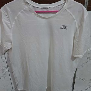 Men's T-shirt 👕 White Color (Decathlon)