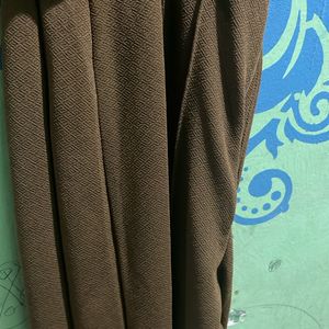 women kotty brown straight pant