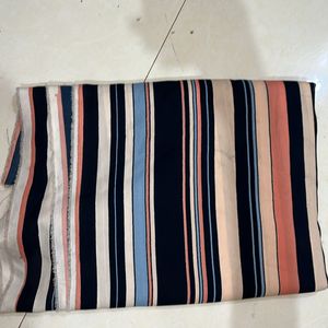 Striped 2.5 mtr fabric