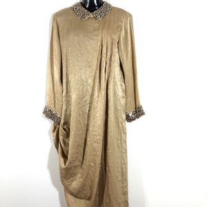 Tan Partywear Dress(Women’s)