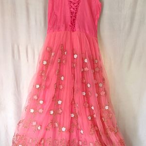 Pink Ethnic Gown