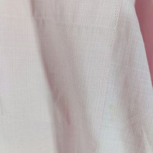 Pink Plain Formal Shirt (Men)