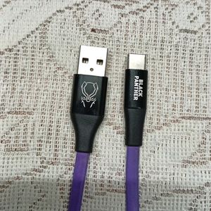 Type C charging cable.