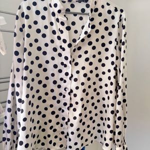 Zara Polka Dot Shirt