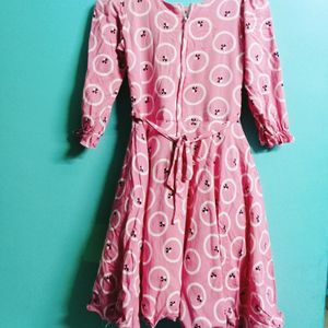 Cotton Silk Girl Frock