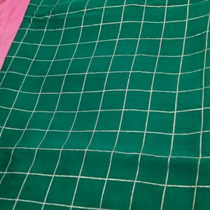 Green Colour Saree