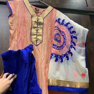 Anarkali Dress With Heavy Dupatta