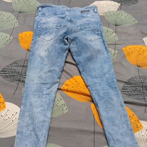 Faded Blue Slim Jeans