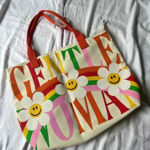 Gentle Woman Large Tote Bag