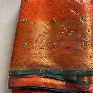 🔥😱New Silk Saree 💓