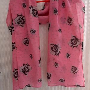 Pure Cotton Floral Stole