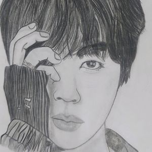 Bts Jin💜 Sketch 💜