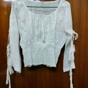 Chikankari Top