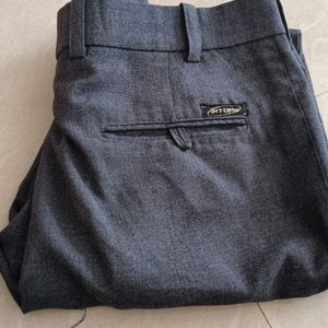 Formal Pant Cotton Grey Coloured