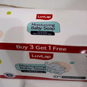 LuvLap Moisturizing Baby Soap