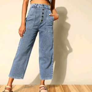 Pluss High Waist Jeans