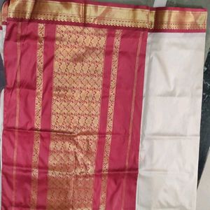 Saree (Off White Color)