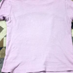 Cutout Lavender Top