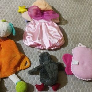 Branded Soft Toys Combo Of 4