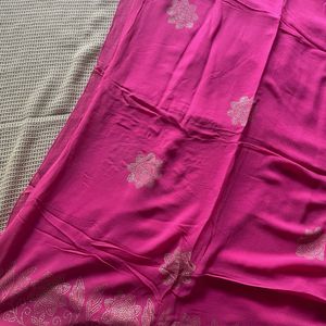 Pink Saree