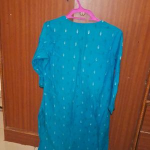 Blue Rangmanch Kurta