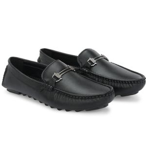 Soft And Comfortable Black Loafers