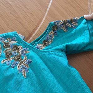 Anarkali Kurta Set For Girls