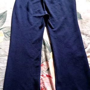 Navy Blue Bootcut Trouser