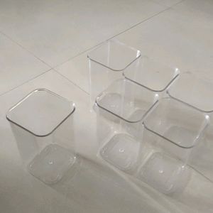 Plastic Storage Containers Without Lids