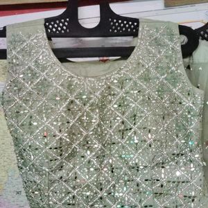 Fancy Olive 🫒 Green Lehenga Choli And Dupatta