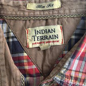 Indian Terrain L Men Shirt