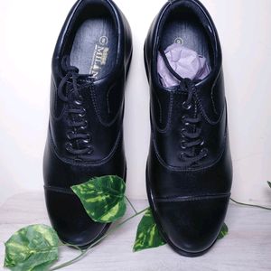 Men's Action Formal Black Shoe Size-8