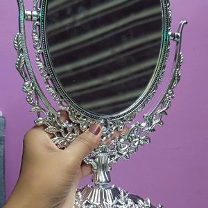 New Aluminium Oval Double Side Table Mirror 🪞