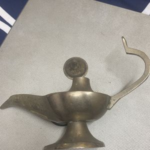Aladdin Lamp Brass (silver Coating)