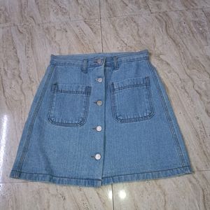 DENIM SKIRT