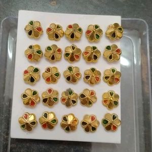 Gold Plated Nose Pins Medium
