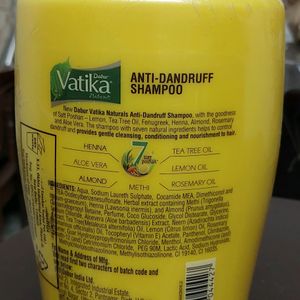 50% Off Dabur Vatika Anti Dandruff Shampoo