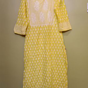 Yellow Kurti