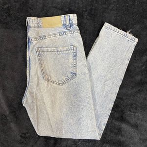 Distressed Denim Jeans